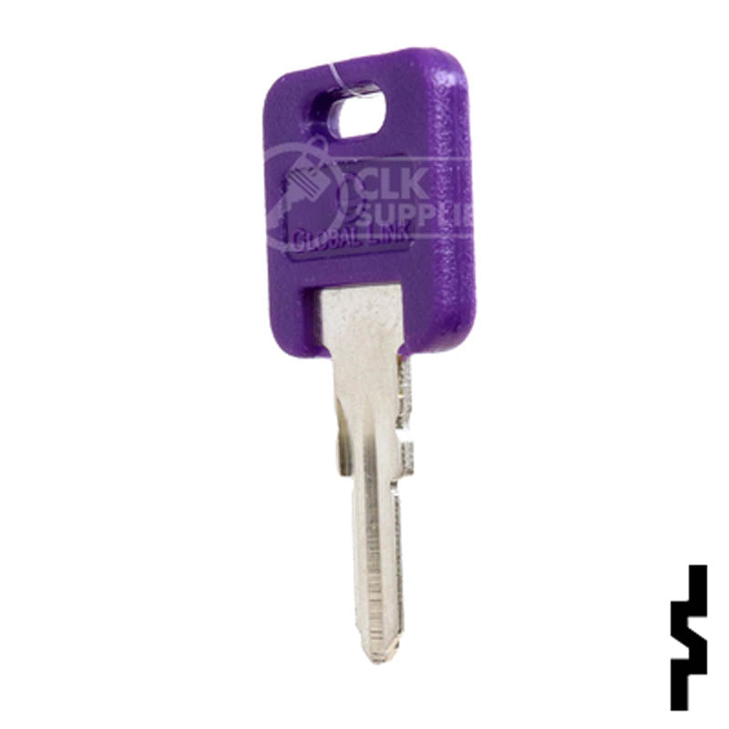 Uncut RV Key | Global Link | BD984 RV-Motorhome Key Framon