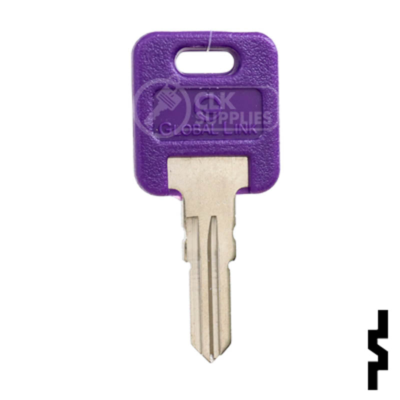 Uncut RV Key | Global Link | BD984 RV-Motorhome Key Framon