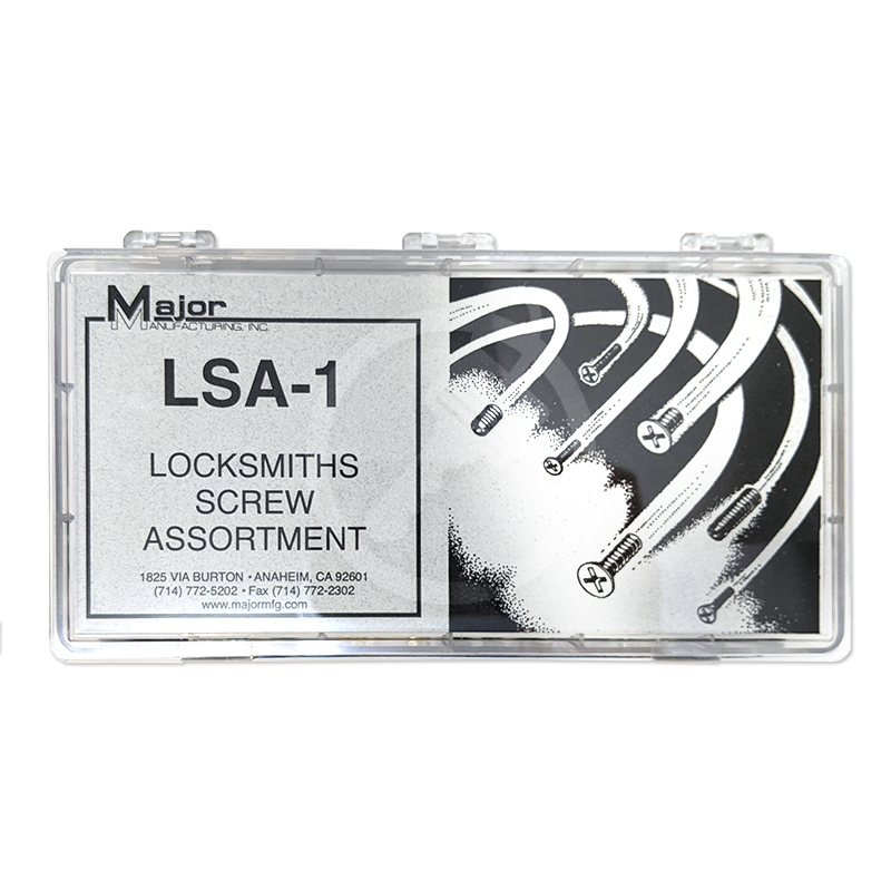 Locksmith Screw Assortment Screw Assortment Major Manufacturing