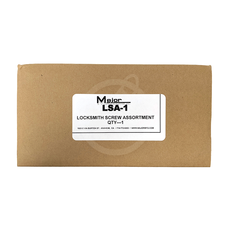 Locksmith Screw Assortment Screw Assortment Major Manufacturing