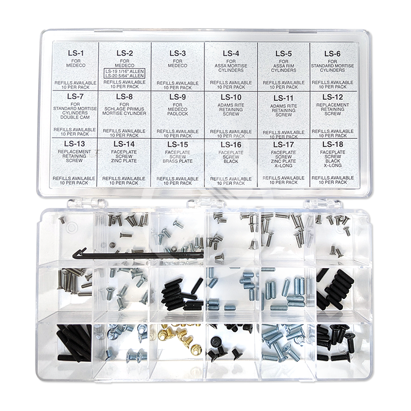 Locksmith Screw Assortment Screw Assortment Major Manufacturing