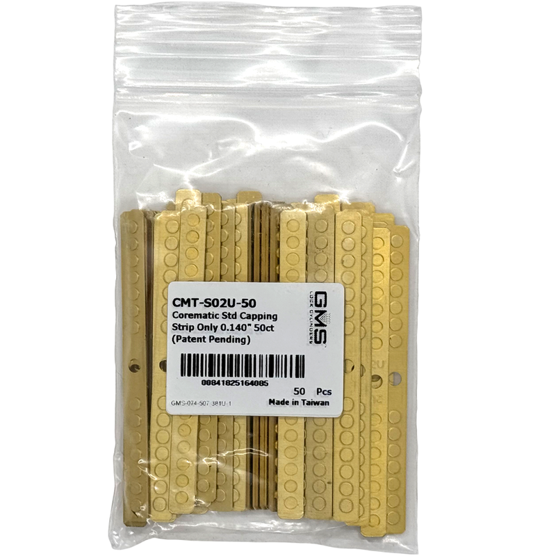 Corematic .150 Spacing Capping Strip Only |  .150 Spacing -50 Bag SFIC Capping Strip GMS Industries