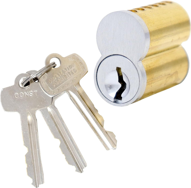 SFIC 6 pin Combinated Construction Core - Includes 2 Change Keys and 1 control Key SFIC Core Ilco
