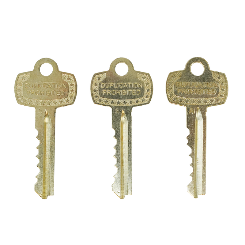 SFIC Construction Core | 7 Pin Red | Includes 1 Control, 2 Operating Keys SFIC Core GMS Industries