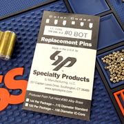 IC A2 Nickel Silver Bottom Pin #0 100pk SFIC Pin Specialty Products Mfg.