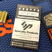 IC A2 Nickel Silver Bottom Pin #1 100pk SFIC Pin Specialty Products Mfg.
