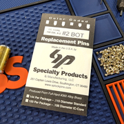 IC A2 Nickel Silver Bottom Pin #2 100pk SFIC Pin Specialty Products Mfg.