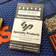IC A2 Nickel Silver Bottom Pin #5 100pk SFIC Pin Specialty Products Mfg.