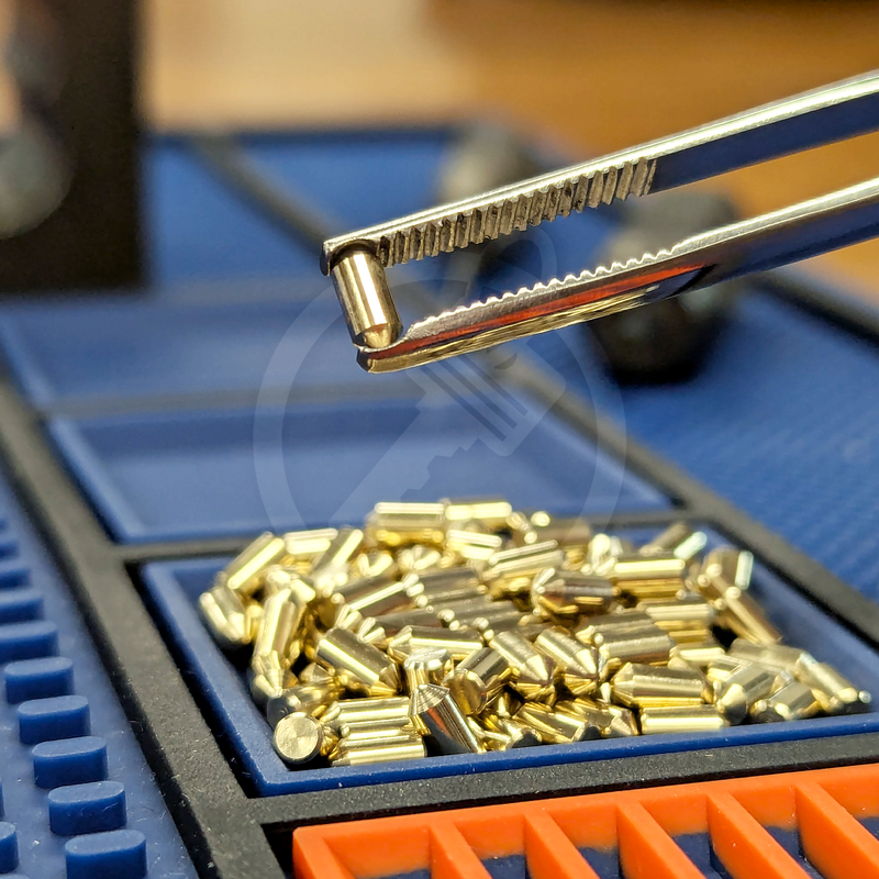 IC A2 Nickel Silver Bottom Pin #8 100pk SFIC Pin Specialty Products Mfg.