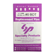 IC Core A2 #0 Bottom Pin 100PK SFIC Pin Specialty Products Mfg.