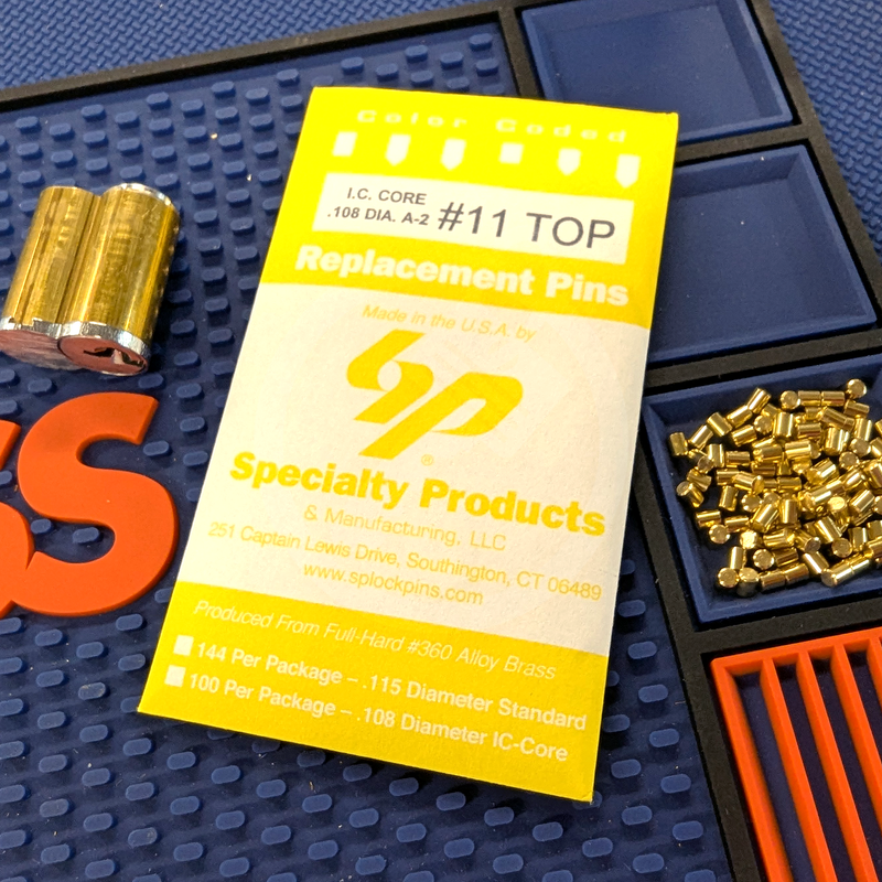 IC Core A2 #11 Master Pin 100PK SFIC Pin Specialty Products Mfg.