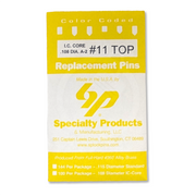IC Core A2 #11 Master Pin 100PK SFIC Pin Specialty Products Mfg.
