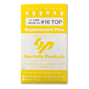 IC Core A2 #16 Master Pin 100PK SFIC Pin Specialty Products Mfg.