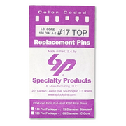 IC Core A2 #17 Master Pin 100PK SFIC Pin Specialty Products Mfg.