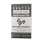 IC Core A2 #3 Master Pin 100PK SFIC Pin Specialty Products Mfg.