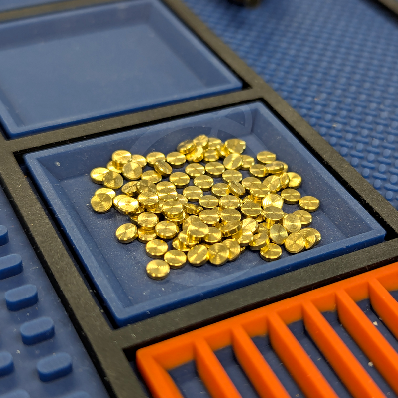 Machined Best Caps For IC Core Locks 100 Pack SFIC Pin Specialty Products Mfg.