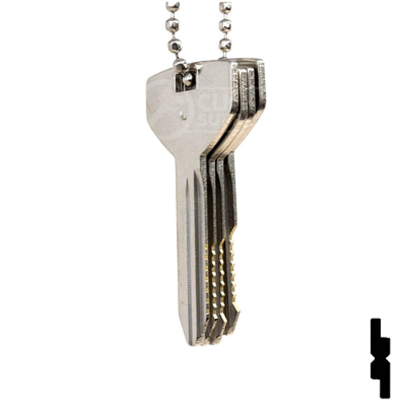 Chrysler Y157 Space & Depth Keys Space & Depth Key Set LockVoy