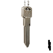 General Motors 10 Cut B86 Space & Depth Keys Space & Depth Key Set LockVoy