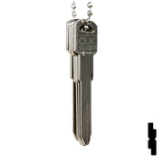 General Motors 10 Cut B86 Space & Depth Keys Space & Depth Key Set LockVoy