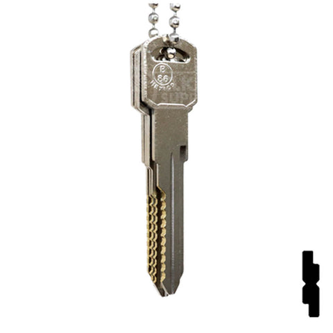 General Motors 10 Cut B86 Space & Depth Keys Space & Depth Key Set LockVoy