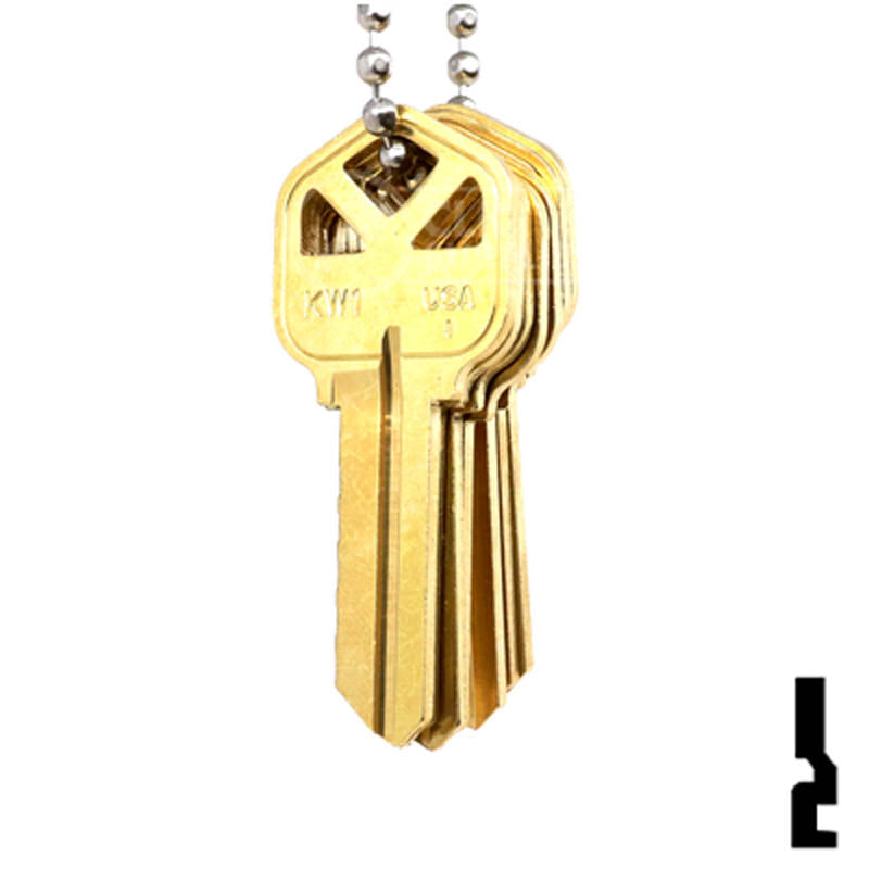 Kwikset KW1 Space & Depth Keys Space & Depth Key Set LockVoy