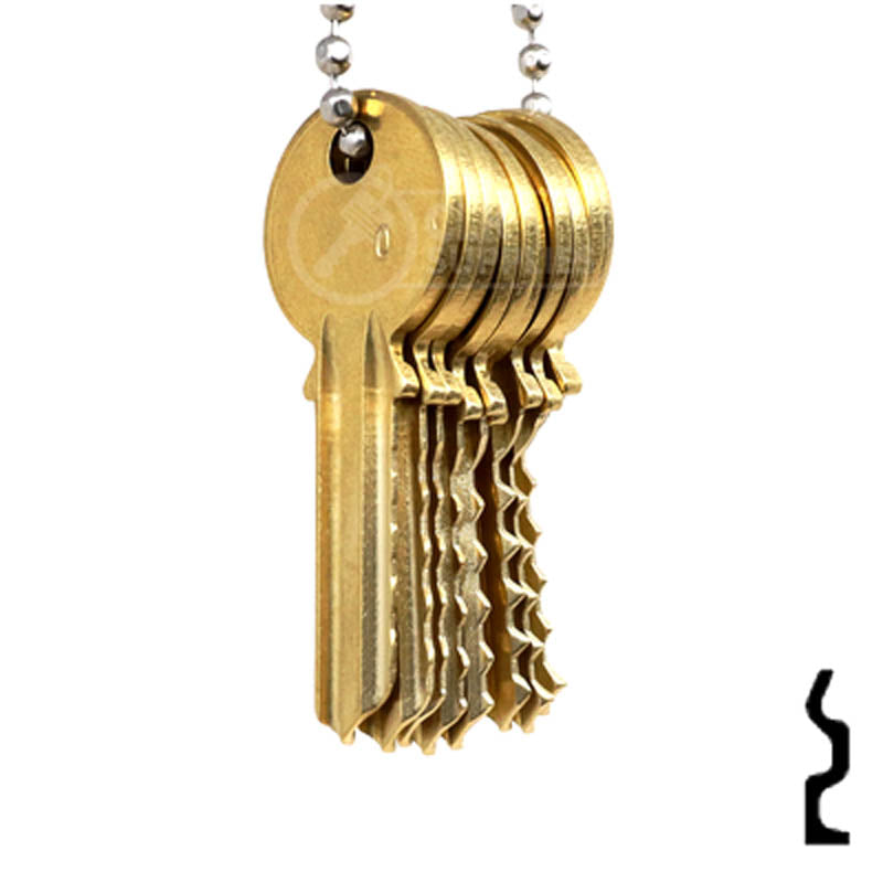Yale Y1 Space & Depth Keys Space & Depth Key Set LockVoy
