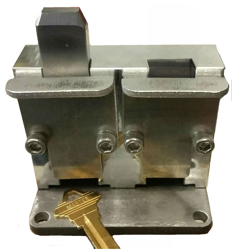 The Dual Key Stamp - With MASTER STAMP Stamp Jig Aero Lock