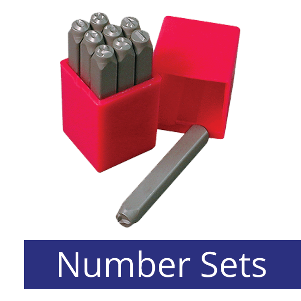Copy of HPC Number Dye Stamps 1/8" Stamps Hudson-ESP-HPC