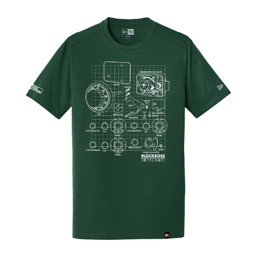#Lockboss Dialed-In Safe Tee T-Shirt CLK Supplies