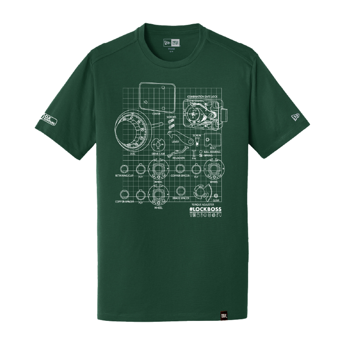 #Lockboss Dialed-In Safe Tee T-Shirt CLK Supplies