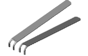 Peterson Tension Tool Set | Double Prong Pair | Government Steel Tension Wrench Peterson Manufacturing