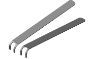 Peterson Tension Tool Set | Double Prong Pair | Government Steel Tension Wrench Peterson Manufacturing