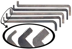 Peterson Tension Tool Set | Flat 5 | Government Steel Tension Wrench Peterson Manufacturing