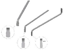 Peterson Tension Tools | Three Serrated | Government Steel Tension Wrench Peterson Manufacturing