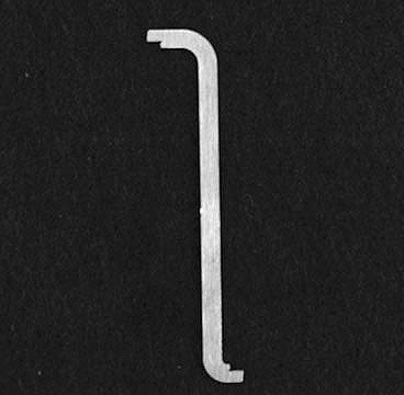 Peterson  Tension Wrench | Pry Bar Lite - (TOK) Top of Keyway | Government Steel Tension Wrench Peterson Manufacturing