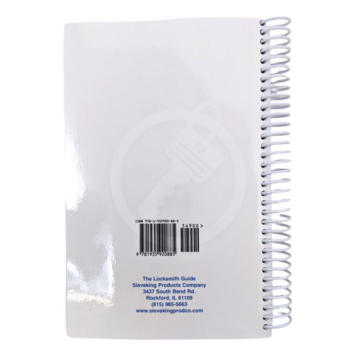 Door Lock Encyclopedia Book | The National Locksmith Training Material Locksmith Trainers