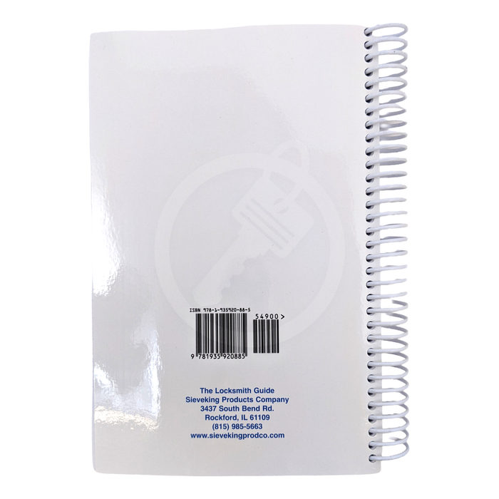 Door Lock Encyclopedia Book | The National Locksmith Training Material Locksmith Trainers