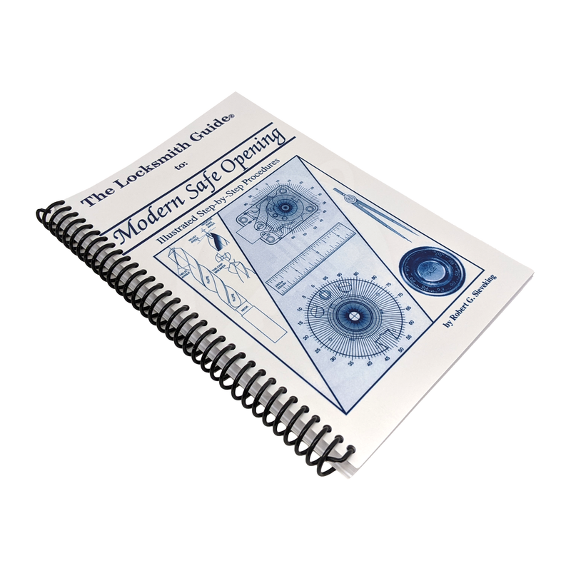 Modern Safe Opening Book | The National Locksmith Training Material Locksmith Trainers
