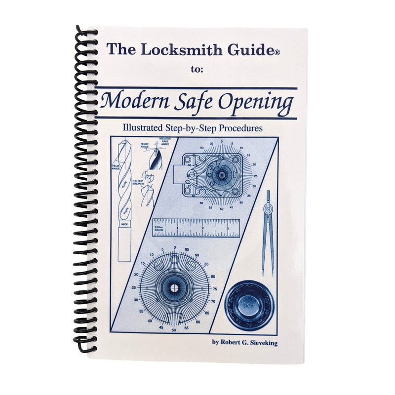 Modern Safe Opening Book | The National Locksmith Training Material Locksmith Trainers