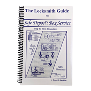 Safe Deposit Box Service Book | The National Locksmith Training Material Locksmith Trainers