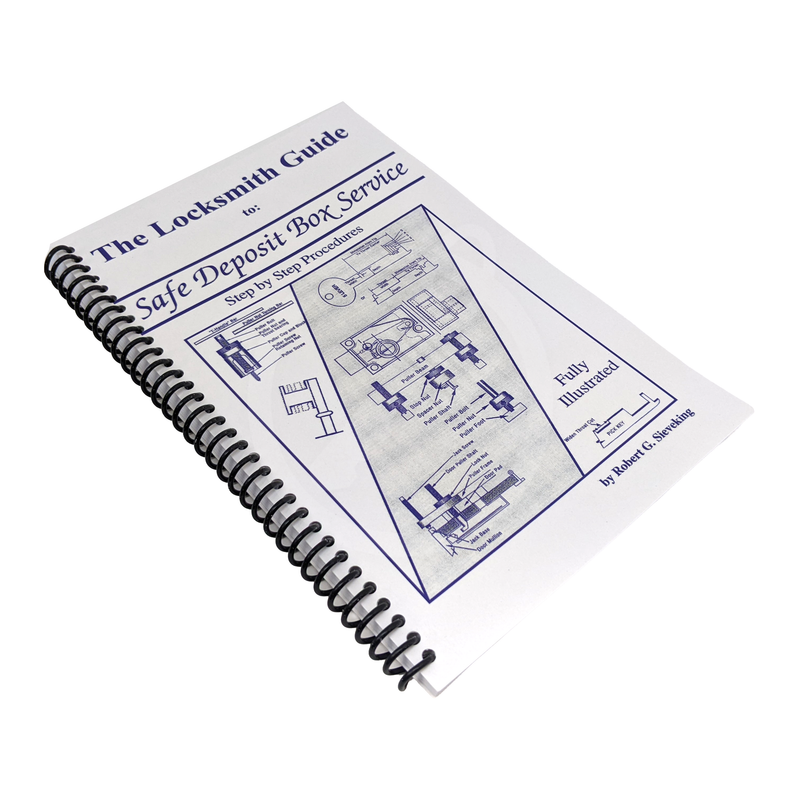 Safe Deposit Box Service Book | The National Locksmith Training Material Locksmith Trainers