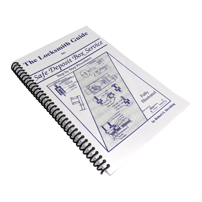 Safe Deposit Box Service Book | The National Locksmith Training Material Locksmith Trainers