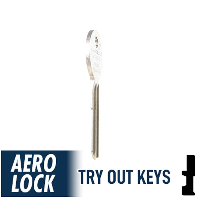Aero Lock TO-20 Old Chrysler Y149 / Y152 Try-Out Keys Tryout Keys Aero Lock