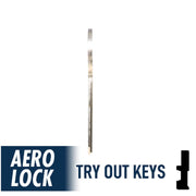 Aero Lock TO-20 Old Chrysler Y149 / Y152 Try-Out Keys Tryout Keys Aero Lock