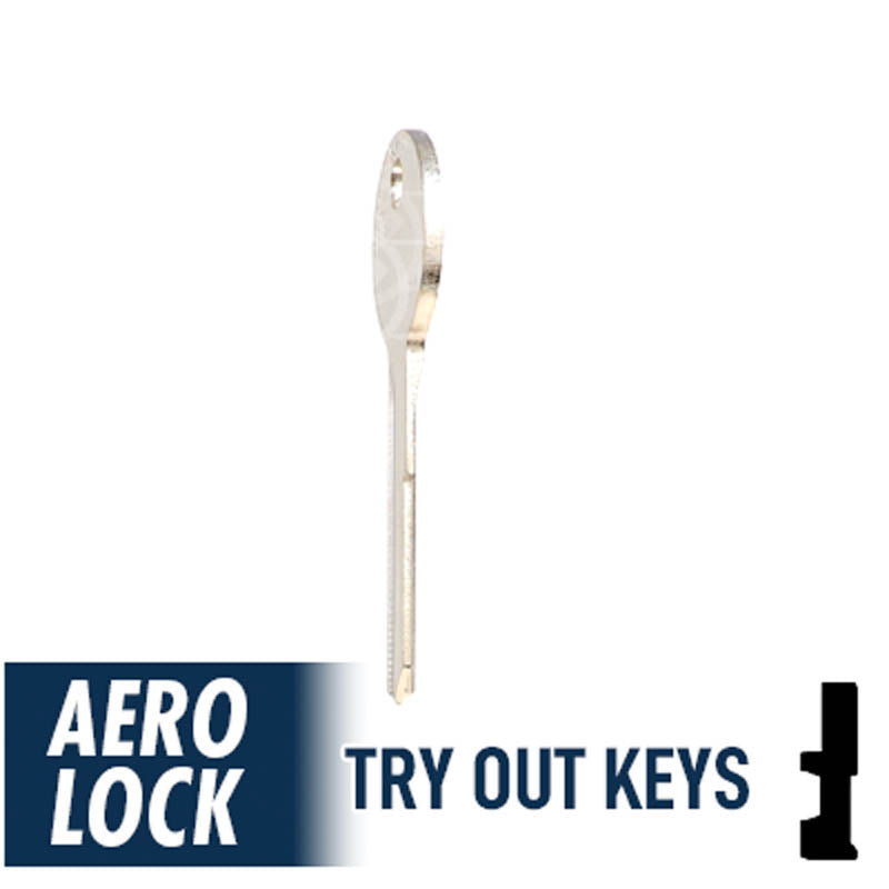 Aero Lock TO-20 Old Chrysler Y149 / Y152 Try-Out Keys Tryout Keys Aero Lock
