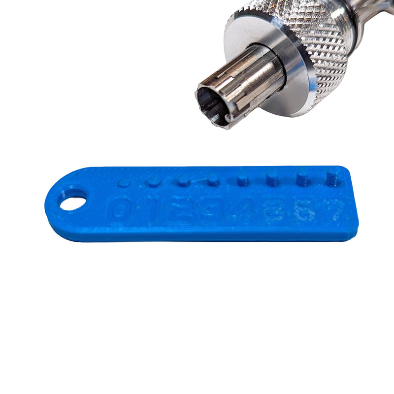 RTT Tubular Bitting Decoder Tubular Key Decoder Red Team Tools