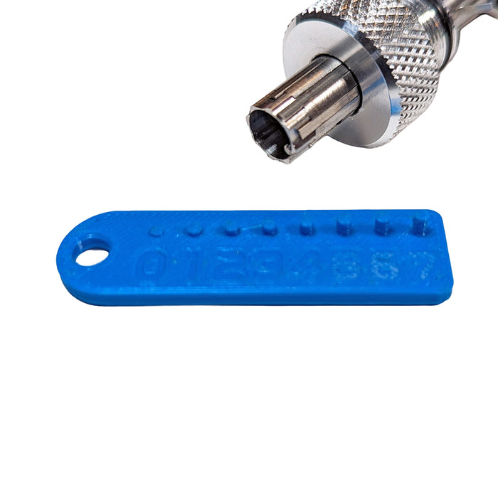 RTT Tubular Bitting Decoder Tubular Key Decoder Red Team Tools
