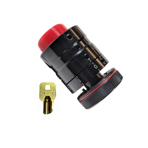RTT Pocket-Sized Tubular Key Cutter w/ Gauge Tubular Key Punch Machine Red Team Tools