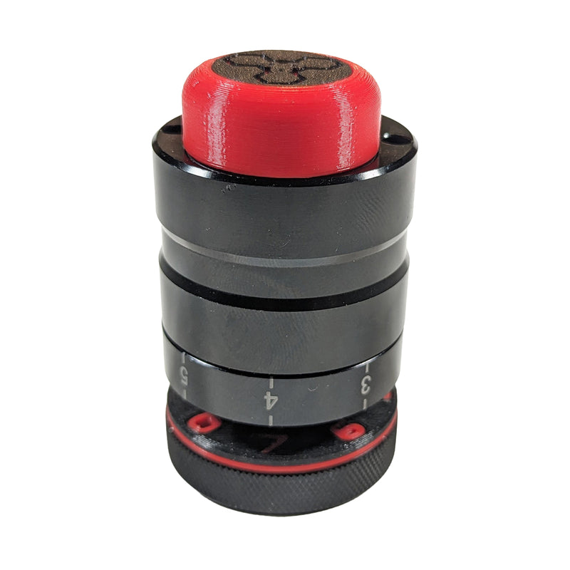 RTT Pocket-Sized Tubular Key Cutter w/ Gauge Tubular Key Punch Machine Red Team Tools