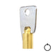 Small Bore Tubular Key Blank | Brass | 137SB Tubular Key Hudson Lock, LLC